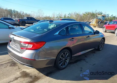 2021 Honda Accord Ex-L z USA, uszkodzony, nr VIN 1HGCV1F51MA093748